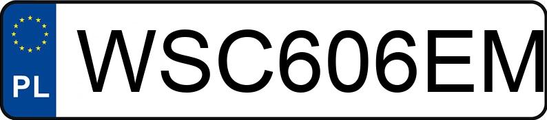El número de registro WSC 606EM tiene AUDI A4 2.0 TFSI MR`15 E6 B9 ultra S tronic - WSC606EM