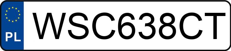 Numer rejestracyjny WSC 638CT posiada AUDI A6 Avant Quattro 50 TDi MR`18 E6 C8 Sport Tiptronic - WSC638CT Numer rejestracyjny WSC 638CT posiada AUDI A6 Avant Quattro 50 TDi MR`18 E6 C8 Sport Tiptronic - WSC638CT