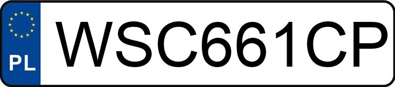 Numer rejestracyjny WSC 661CP posiada AUDI A3 1.9 TDi Kat. MR`01 8L Ambiente - WSC661CP