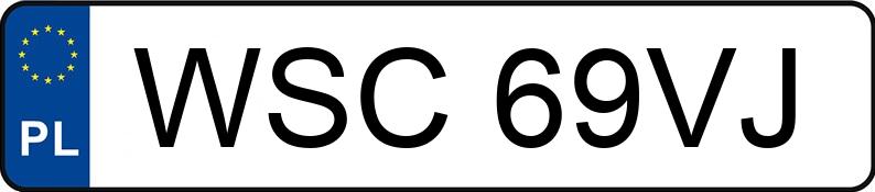 Numer rejestracyjny WSC 69VJ posiada IVECO DAILY 35C 13 - WSC69VJ Numer rejestracyjny WSC 69VJ posiada IVECO DAILY 35C 13 - WSC69VJ