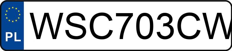 Numer rejestracyjny WSC 703CW posiada MERCEDES-BENZ CLK 200 Kat. MR`97 208 Elegance - WSC703CW