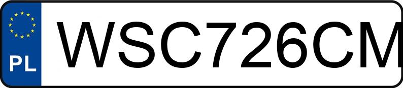 Numer rejestracyjny WSC 726CM posiada MERCEDES-BENZ ACTROS - WSC726CM Numer rejestracyjny WSC 726CM posiada MERCEDES-BENZ ACTROS - WSC726CM