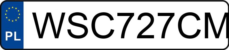 Numer rejestracyjny WSC 727CM posiada MERCEDES-BENZ ACTROS - WSC727CM Numer rejestracyjny WSC 727CM posiada MERCEDES-BENZ ACTROS - WSC727CM