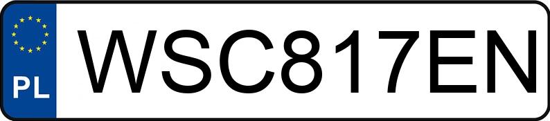 Numer rejestracyjny WSC 817EN posiada SKODA Felicia 1.3 MR`94 LXi - WSC817EN