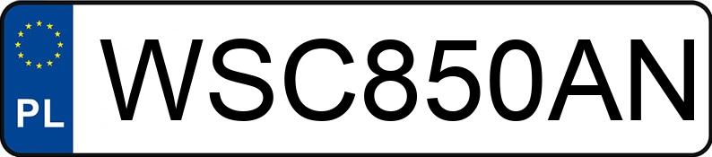 Numer rejestracyjny WSC 850AN posiada RENAULT Megane Sedan 1.6 MR`03 E3 Confort Authentique Aut. - WSC850AN