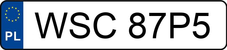 Le numéro d’enregistrement WSC 87P5 a VOLKSWAGEN Polo IV 1.9 SDI MR`02 E3 Basis - WSC87P5 Le numéro d’enregistrement WSC 87P5 a VOLKSWAGEN Polo IV 1.9 SDI MR`02 E3 Basis - WSC87P5