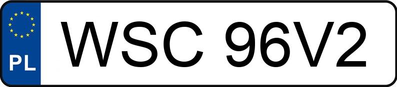 Numer rejestracyjny WSC 96V2 posiada BMW 730 Diesel Kat. E38 Aut. - WSC96V2 Numer rejestracyjny WSC 96V2 posiada BMW 730 Diesel Kat. E38 Aut. - WSC96V2