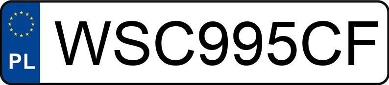 Numer rejestracyjny WSC 995CF posiada VOLKSWAGEN JETTA - WSC995CF Numer rejestracyjny WSC 995CF posiada VOLKSWAGEN JETTA - WSC995CF