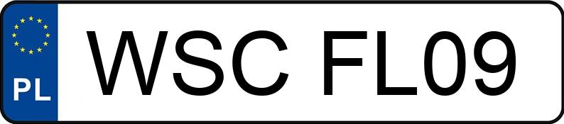 Numer rejestracyjny WSC FL09 posiada DAEWOO TICO SX - WSCFL09