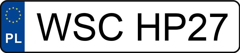 Numer rejestracyjny WSC HP27 posiada IVECO 35C12 Daily HPI MR`06 E4 3.5t 35C12 V - WSCHP27