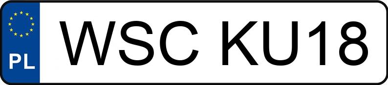 Numer rejestracyjny WSC KU18 posiada DAF FT CF85.410 - WSCKU18