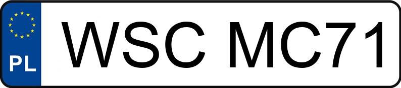 Numer rejestracyjny WSC MC71 posiada OPEL Corsa D 1.3 CDTH MR`06 E4 Cosmo - WSCMC71 Numer rejestracyjny WSC MC71 posiada OPEL Corsa D 1.3 CDTH MR`06 E4 Cosmo - WSCMC71