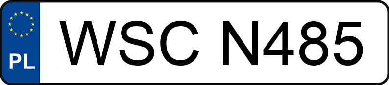 Numer rejestracyjny WSC N485 posiada FORD FT 130 2.0 2.9t FT 130 2.0 2.9t - WSCN485