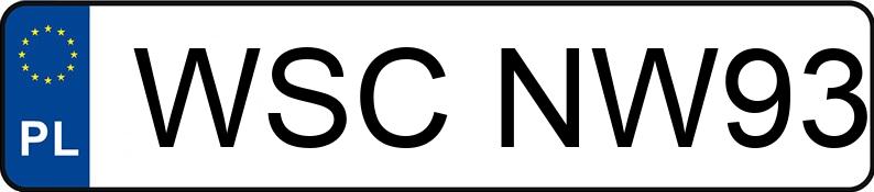 Numer rejestracyjny WSC NW93 posiada SCHMITZ CARGOBULL --- - WSCNW93 Numer rejestracyjny WSC NW93 posiada SCHMITZ CARGOBULL --- - WSCNW93