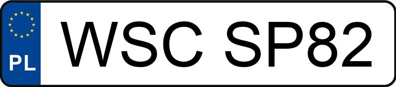Registreringsnummeret WSC SP82 har SEAT Cordoba 1.4 MR`03 E3 6L Signo - WSCSP82