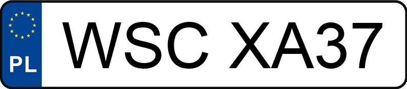 Numer rejestracyjny WSC XA37 posiada AUDI A4 Avant 1.9 TDi Kat. MR`99 B5 Aut. - WSCXA37 Numer rejestracyjny WSC XA37 posiada AUDI A4 Avant 1.9 TDi Kat. MR`99 B5 Aut. - WSCXA37