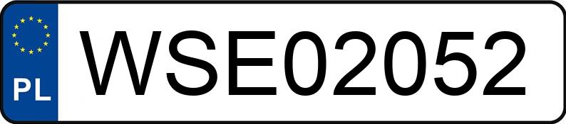 Numer rejestracyjny WSE 02052 posiada BMW 320 2.0 KAT - WSE02052 Numer rejestracyjny WSE 02052 posiada BMW 320 2.0 KAT - WSE02052