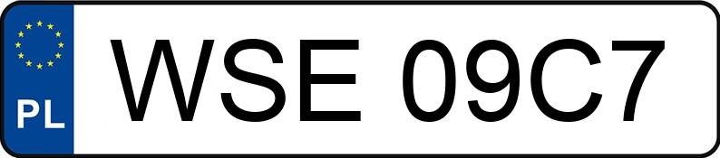Numer rejestracyjny WSE 09C7 posiada CFMOTO Czterokołowce UTV U Force 800 EFI - WSE09C7 Numer rejestracyjny WSE 09C7 posiada CFMOTO Czterokołowce UTV U Force 800 EFI - WSE09C7