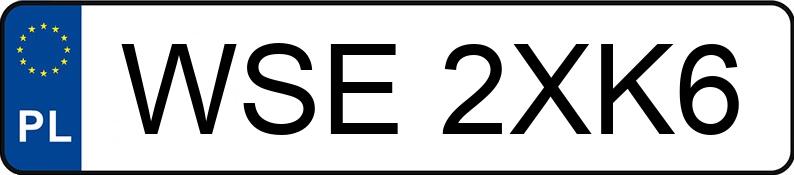 Numer rejestracyjny WSE 2XK6 posiada JAGUAR XE 2.0 Diesel MR`15 E6 Prestige - WSE2XK6 Numer rejestracyjny WSE 2XK6 posiada JAGUAR XE 2.0 Diesel MR`15 E6 Prestige - WSE2XK6