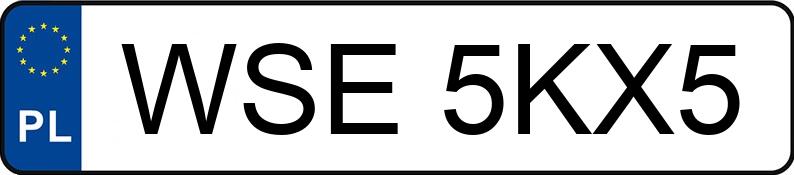 Numer rejestracyjny WSE 5KX5 posiada VOLVO V50 - WSE5KX5 Numer rejestracyjny WSE 5KX5 posiada VOLVO V50 - WSE5KX5