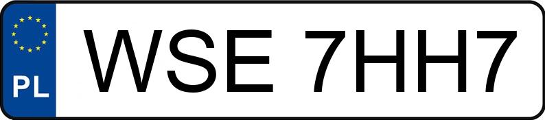 Numer rejestracyjny WSE7HH7 posiada AUDI A4 Allroad TDI MR`09 E5 B8 A4 Allroad TDI MR`09 E5 B8