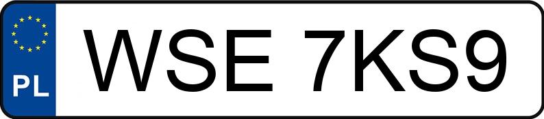Numer rejestracyjny WSE 7KS9 posiada AUDI Q5 - WSE7KS9 Numer rejestracyjny WSE 7KS9 posiada AUDI Q5 - WSE7KS9