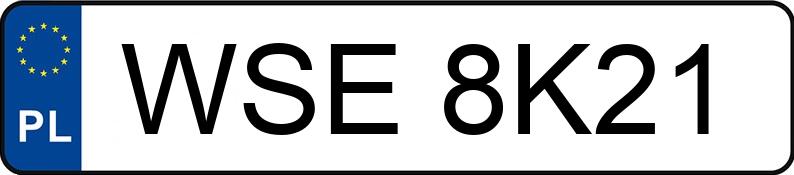 Numer rejestracyjny WSE 8K21 posiada SUZUKI GRAND VITARA 2.0 KAT - WSE8K21 Numer rejestracyjny WSE 8K21 posiada SUZUKI GRAND VITARA 2.0 KAT - WSE8K21