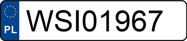 Numer rejestracyjny WSI 01967 posiada PEUGEOT 1007 - WSI01967 Numer rejestracyjny WSI 01967 posiada PEUGEOT 1007 - WSI01967
