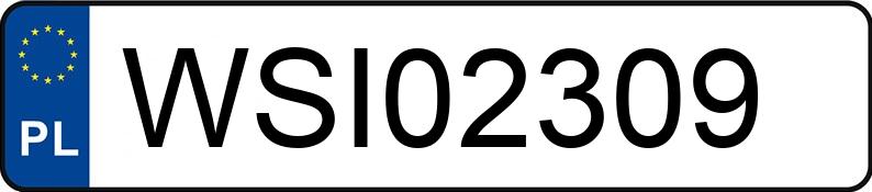 Numer rejestracyjny WSI 02309 posiada VOLKSWAGEN GOLF - WSI02309 Numer rejestracyjny WSI 02309 posiada VOLKSWAGEN GOLF - WSI02309