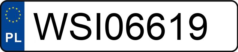 Numer rejestracyjny WSI 06619 posiada RENAULT SCENIC - WSI06619 Numer rejestracyjny WSI 06619 posiada RENAULT SCENIC - WSI06619