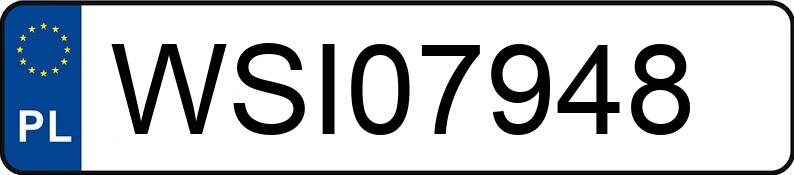 Numer rejestracyjny WSI 07948 posiada FORD S-MAX - WSI07948 Numer rejestracyjny WSI 07948 posiada FORD S-MAX - WSI07948