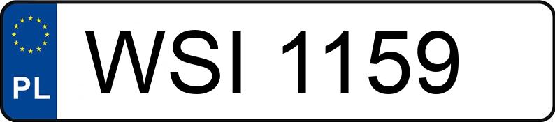 Numer rejestracyjny WSI1159 posiada FSM 126p FL 650