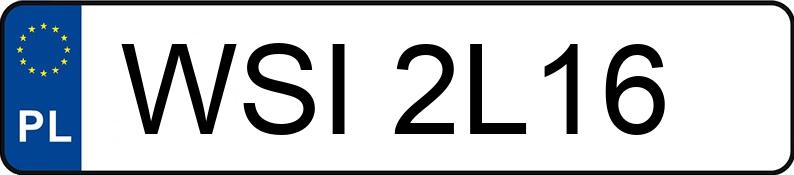 Numer rejestracyjny WSI2L16 posiada AUDI A4 1.9 TDi Kat. MR`05 E3 8E A4 1.9 TDi Kat. MR`05 E3 8E