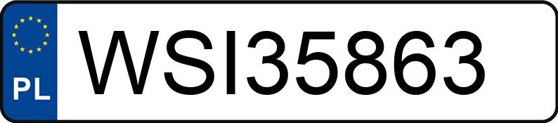 Numer rejestracyjny WSI 35863 posiada BMW 523 I 2.5 KAT - WSI35863 Numer rejestracyjny WSI 35863 posiada BMW 523 I 2.5 KAT - WSI35863