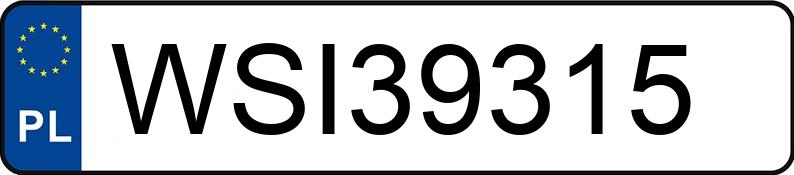 Numer rejestracyjny WSI 39315 posiada NISSAN X-Trail 2.0 dCi DPF MR`07 E4 XE 4WD - WSI39315