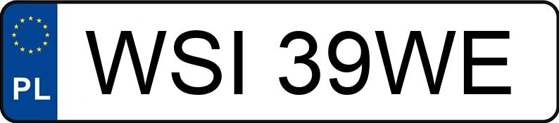 Numer rejestracyjny WSI 39WE posiada AUDI A4 Avant 1.8 Kat. B5 Aut. - WSI39WE