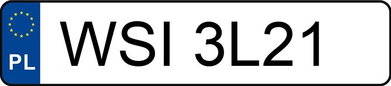 Numer rejestracyjny WSI 3L21 posiada VOLKSWAGEN LT 2,4D - WSI3L21