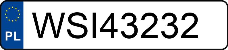 Numer rejestracyjny WSI 43232 posiada FORD Mondeo 2.0 EcoBoost MR`15 E6 ST-Line - WSI43232