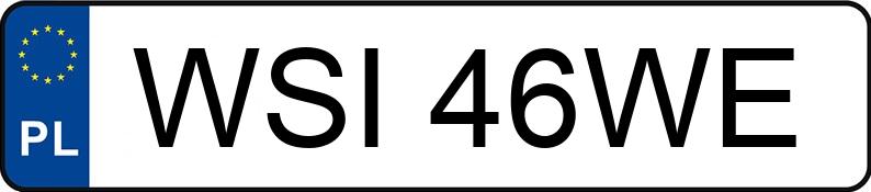 Numer rejestracyjny WSI 46WE posiada CITROEN ZX 1.9 Diesel Aura - WSI46WE