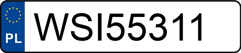 Numer rejestracyjny WSI 55311 posiada MERCEDES-BENZ GLC 220 d MR`22 E6d X254 AMG 4Matic - WSI55311