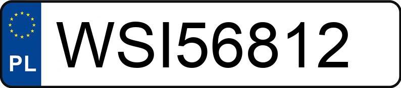 Numer rejestracyjny WSI 56812 posiada DODGE Journey MR`12 SXT - WSI56812 Numer rejestracyjny WSI 56812 posiada DODGE Journey MR`12 SXT - WSI56812