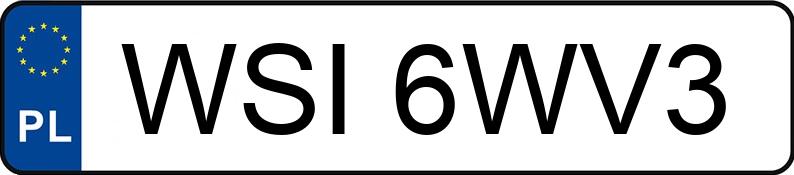 Numer rejestracyjny WSI 6WV3 posiada MZ/MUZ Szosowe ETZ 150 - WSI6WV3
