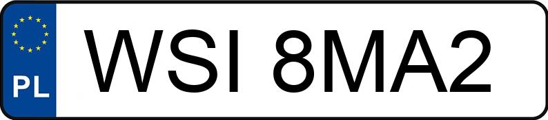 Numer rejestracyjny WSI 8MA2 posiada BRENDERUP 2260S B11 - WSI8MA2