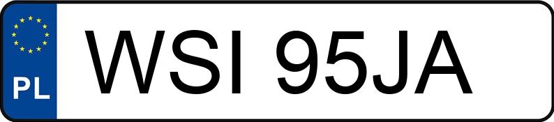 Numer rejestracyjny WSI95JA posiada FIAT Ducato 10 1.9 Diesel MR`94 2.8t Ducato 10 1.9 Diesel MR`94 2.8t