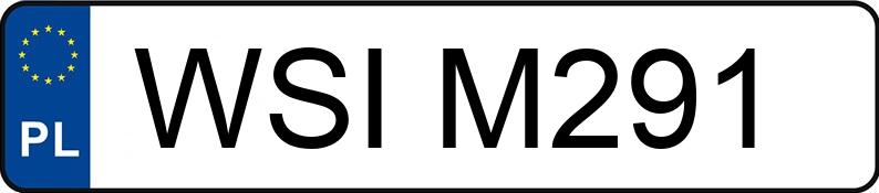 Numer rejestracyjny WSI M291 posiada HONDA Sportowe od 600 ccm CBR 1000 RR Fireblade - WSIM291