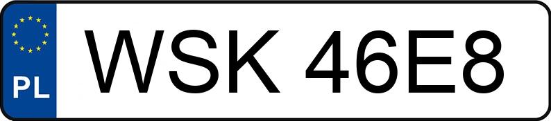 Numer rejestracyjny WSK 46E8 posiada BMW 328XI - WSK46E8 Numer rejestracyjny WSK 46E8 posiada BMW 328XI - WSK46E8