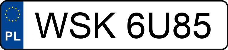 Numer rejestracyjny WSK 6U85 posiada NEW HOLLAND TM 12.0t 150 - WSK6U85