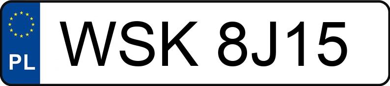 Numer rejestracyjny WSK 8J15 posiada OPEL VECTRA STATION WAGON - WSK8J15 Numer rejestracyjny WSK 8J15 posiada OPEL VECTRA STATION WAGON - WSK8J15