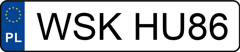 Numer rejestracyjny WSK HU86 posiada AUDI A4 1.8 - WSKHU86 Numer rejestracyjny WSK HU86 posiada AUDI A4 1.8 - WSKHU86