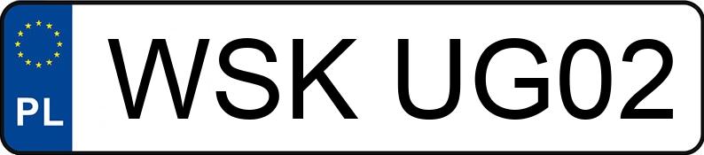 Numer rejestracyjny WSK UG02 posiada OPEL ASTRA - WSKUG02
